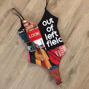 ❗️Zara w/b collection body suit NWT
